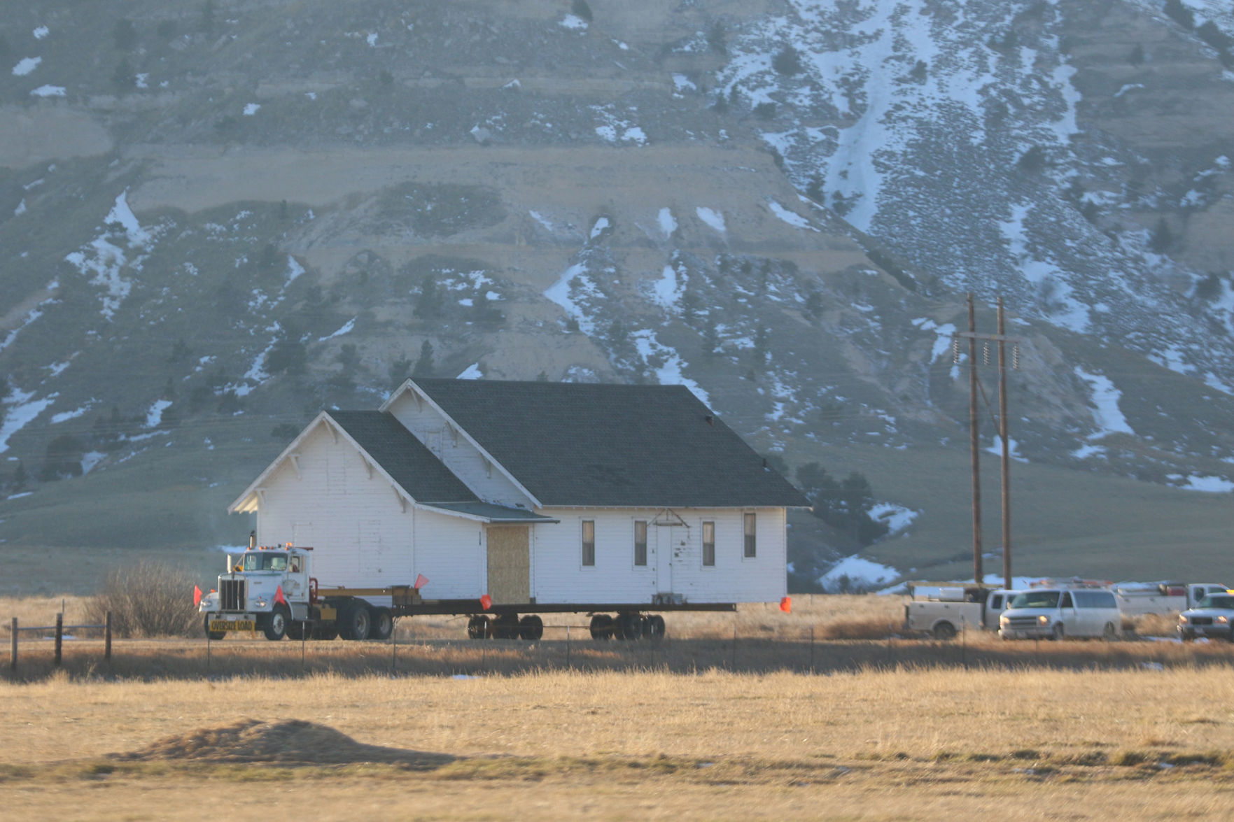 PHOTOS: Japanese Hall moved to Legacy of the Plains